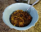 A picture of step 4 of Spicy Chicken Burrito Bowl.