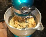 A picture of step 3 of Apple crumb cobbler.