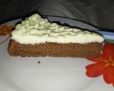 Une image de l'étape 5 de Moelleux au chocolat ganache chocolat blanc.