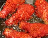 A picture of step 1 of Hot Cheeto chicken.