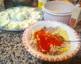 Foto del paso 5 de la receta: Huevos rellenos