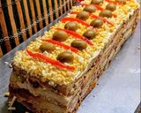 Foto del paso 15 de la receta: Torre de pan sin queques !!! 😉😁🤔😉