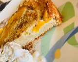 Foto del paso 9 de la receta: Bizcocho fit de melocotón con dos helados/cheesecake de melocotón