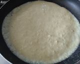 Foto del paso 3 de la receta: "Crepe" de mazorca🌽con queso🧀 y dulce de guayaba🥞