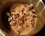 Une image de l'étape 1 de Risotto au vin rouge.