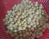 A picture of step 2 of The Chana chat (special and tasty)🙂.