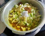 A picture of step 2 of Bottle Gourd and Potato Sabzi.
