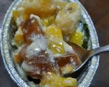 Foto langkah ke 3 dari resep Bongko Kue Keranjang Pisang.