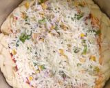 A picture of step 5 of Plaited pizza.