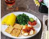 Foto langkah ke 7 dari resep Sambal Telur Rebus Tempe Panggang.