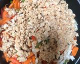 A picture of step 6 of Spring chicken veg roll.