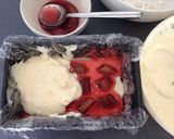 A picture of step 8 of Rhubarb Ripple Semifreddo.