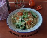 Foto langkah ke 4 dari resep Mie Goreng Tektek (Mie Instan).