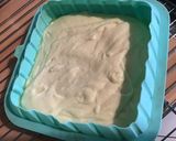 Une image de l'étape 9 de Gâteau fondant à la rhubarbe rose et vanille.