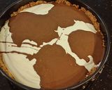 A picture of step 15 of Hazelnut Truffle Swirl Cheesecake.