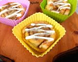Foto langkah ke 7 dari resep Cinnamon Roll Bread Pudding | Puding Roti Tawar Gulung KayuManis.