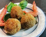 Foto del paso 9 de la receta: Croquetas  de Mejillones con Langostinos y  Gamba  blanca