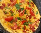 A picture of step 5 of My Chorizo Omelette with Cheese and herbs 🤗.