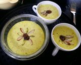 A picture of step 4 of Thandai Bhapa Doi (without Condensed Milk).