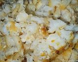 Foto del paso 5 de la receta: Canelón XXL de calabacín relleno de patata, rape y gambas langostineras