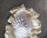 A picture of step 4 of Rainbow Cassatta sandesh.