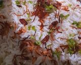 A picture of step 9 of Hydrabadi Chicken Biryani.