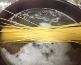 生ハム&竹筍&蘆筍 義大利麵的食譜步驟1照片