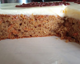 Foto del paso 3 de la receta: "Fantascocho" de zanahoria con cobertura de queso crema sin gluten