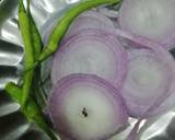 Slice Onion Chilli Pakora recipe step 1 photo