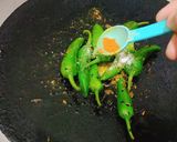 A picture of step 8 of Mirchi Masala.