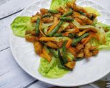 Gambar langkah 3 resipi Ayam Berkunyit.
