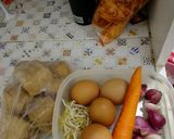 Foto langkah ke 1 dari resep Tahu Goreng Isi Telur Tauge Wortel.