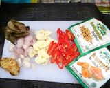 Foto langkah ke 3 dari resep Jantung pisang kuah santan.