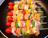 Hình bước làm 4 của món Fillet Đùi Gà Nướng Rau Củ