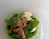 Foto del paso 3 de la receta: Tostas de paté de guisantes