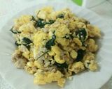 รูปขั้นตอนการทำที่ 4 ของ ไข่คั่วหมูสับตำลึง