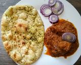 A picture of step 7 of Chicken Masala Indian style.