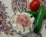 عکس مرحله 3 از دستور سالاد ماست سریع و خوشمزه😊