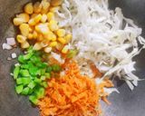 A picture of step 1 of Vegetable momos.
