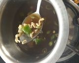 A picture of step 5 of Hot and sour soup.