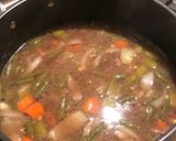 A picture of step 3 of Mommy’s Beef and Veggie Soup.