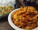 A picture of step 12 of Jhat pat kairi achar.