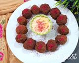 A picture of step 3 of The Classic Falafel.
