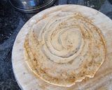 A picture of step 4 of Masala lachchha paratha.