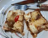 Foto del paso 6 de la receta: Pizza con ajíes y morrones en vinagre