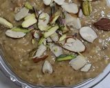 A picture of step 8 of Walnut halwa.