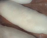 عکس مرحله 11 از دستور نان باگت و همبرگر بدون تخم مرغ 🥖🍔