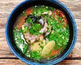Hình bước làm 3 của món Canh Đầu Cá Nhồng Nấu Ngọt