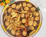 Foto langkah ke 4 dari resep Tumis Telur Puyuh Putren Wortel.