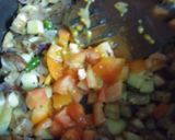 A picture of step 1 of Bhajan Aloo Pulao.